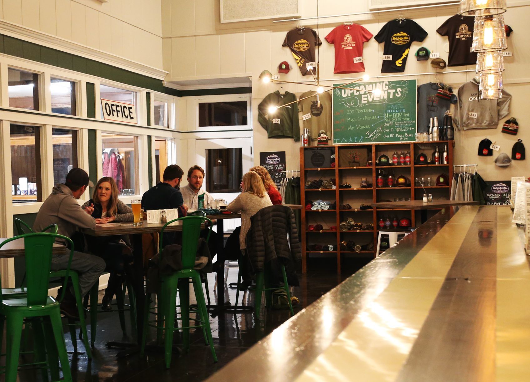 Dining at Last Chance Pub and Cider Mill